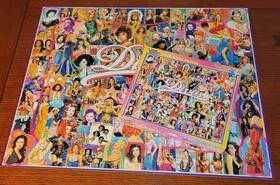 White Mountain 724819253722 Divas 1000 Piece Jigsaw Puzzle Pre-owned Complete Out-of-print