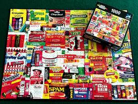 White Mountain 724819256372 Used Complete Vtg 2014 1000 Jigsaw Puzzle Chapped Lips Sm. Box