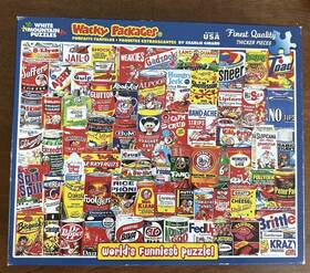 White Mountain 724819256709 Wacky Packages Puzzle 2014