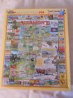 White Mountain Puzzles The State Of Vermont 1000 Piece Jigsaw Puzzle Made In Usa Unopened Sealed 724819252404