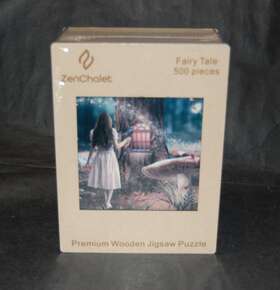 Zen Chalet 850043982500 Wooden Puzzle Fairy Tale Fantasy Magic Jigsaw New 500 Piece