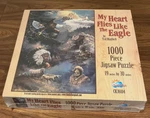 My Heart Flies Like The Eagle By Ted Blaylock 1000 Piece Jigsaw Puzzle Sealed!. Fixed Price $22.46.