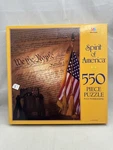 Milton Bradley We The People Spirit America 550 Piece Jigsaw Puzzle Vintage 1991. Fixed Price $20.48.