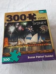 300 Large Piece Puzzle, Sydney, With Bonus Poster, Buffalo Games. Fixed Price $6.99.