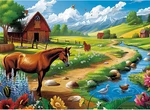 300 Pieces Puzzles For Adults Jigsaw Games Brain Teaser Thick Paper Ani. Fixed Price $13.22.