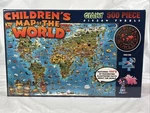 Dino Illustrated Children Map Of The World 500 Pc 24X36 Giant Puzzle New. Fixed Price $22.99.