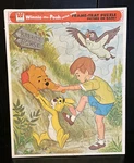Vintage Whitman 1979 Winnie-the-pooh Extra Thick Frame Tray Puzzle 4550A-23. Fixed Price $8.99.