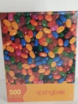 Springbok Jigsaw Puzzle Jellybean Jumble 500 Piece 20X20 New Free Shipping. Fixed Price $15.00.