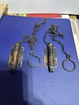 Vintage Stanley Spring Loaded Barn Gate Door Latch With Pull Chain Lot Of 2. Fixed Price $27.99.