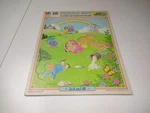 Vintage 1988 Milton Bradley Puzzle Ups Stand Nursery Rhyme Jack & Jill. Fixed Price $11.99.