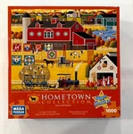 Mega Jigsaw Puzzle, Amish Harvest, Art By Heronim Wysocki, 1000 Pcs. Fixed Price $8.95.