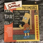 100% Complete Bart Simpson Chalkboard Photomosaic Puzzle - 1026 Pcs. Fixed Price $35.00.