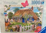 Ravensburger 1000 Pc, #6 Wisteria Cottage 2012 Jigsaw Puzzle Rare. Fixed Price $15.50.
