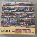 Springbok PZL9026 1500-PIECE "on The Right Track Lionel Lines" Jigsaw Puzzle New. Fixed Price $15.95.
