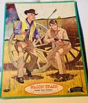 Wagon Train Frame Tray Puzzle Vintage Classic Tv Western 1960 Whitman Publishing. Fixed Price $29.99.
