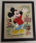 Vintage 1964 Child Guidance Toy Disney Mickey Mouse Magnetic Puzzle # 960. Fixed Price $12.00.