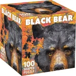 Masterpieces - Black Bear 100 Shaped Jigsaw Puzzle. Fixed Price $9.99.