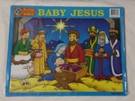 Baby Jesus Puzzle World Frame Tray 2002 Leap Year Publishing New. Fixed Price $13.00.