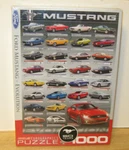 Eurographics Puzzles Ford Mustang - Evolution 1000 Pc 19" X 27" Nip. Fixed Price $22.95.