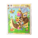 Mtb Puzzle-ups Old Woman-in-a-shoe (24 Pieces) Vg. Fixed Price $14.00.