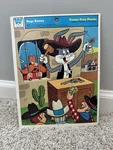 Vintage 1975 Whitman Bugs Bunny Frame Tray Puzzle Looney Tunes Warner Bros Usa. Fixed Price $11.00.