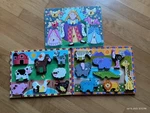 Kids Melissa Doug Puzzles Chunky & Wooden Knob Fresh Start Safari Farm Princess. Fixed Price $14.36.