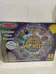 Melissa & Doug Children Of The World 48 Piece Jigsaw Puzzle Complete Sealed New. Fixed Price $71.50.
