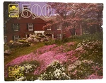 Factory Sealed Golden Guild 500 Piece Puzzle Floral Carpet 4615-47. Fixed Price $10.79.