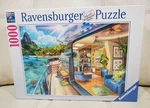 New Ravensburger Tropical Island Charter 1000 Piece Jigsaw Puzzle Nib. Fixed Price $21.50.