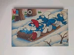 Smurf Puzzle Milton Bradley 4190-3 Complete Vintage 1983 Peyo 100 Pieces. Fixed Price $10.00.