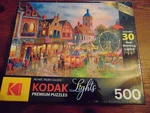 Roseart Kodak Beary Patch Park 500 Piece Lighted Led Jigsaw Puzzle Nib. Fixed Price $12.00.