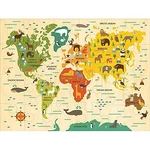 Petit Collage Floor Puzzle, Our World, 24 Pieces. Fixed Price $29.22.