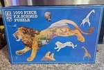 Fx Schmid Pride Of The Plains Shaped 1000 Pieces 3 Feet Jigsaw Puzzle New Sealed. Fixed Price $16.00.