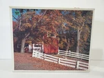 Vintage Whitman 1200 Piece Puzzle Dunnerston Vermont Autumn Barn New. Fixed Price $8.99.