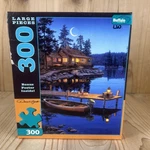 Crescent Moon Bay Jigsaw Puzzle Darrel Bush 300 Pcs Buffalo Games 2013. Fixed Price $7.00.