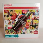 Coca-cola (1000-PIECE Jigsaw Puzzle, 2010) Buffalo Games New Open Box Poster. Fixed Price $15.00.