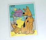 Playskool Wood Tray Puzzle #340-1 Mon Scooby Doo! 15 Pieces Scrabby 1980. Fixed Price $7.39.