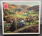 Vintage Rainbow Works Vermont Autumn 500 Piece Jigsaw Puzzle #75921 - Sealed. Fixed Price $16.99.