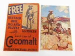 Vintage 1933 Buffalo Bill Puzzle Advertising Premium Cocomalt 65 Pc Complete. Fixed Price $29.99.