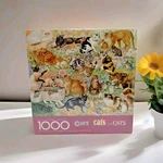 Springbok 1000 Pieces Cats Jigsaw Puzzle 24" X 30" PZL6117 Ew Sealed. Fixed Price $13.56.