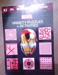 New Marvel Superhero Theme Variety Puzzles & Activity Book Iron Man. Fixed Price $18.00.