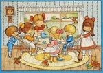 Tea Party Springbok Children Puzzle 48 Pieces PZL1140 Complete. Fixed Price $10.00.