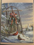 Springbok 1000 Piece Jigsaw Puzzle Winter Red Birds Usa 24 X 30 Cardinals. Fixed Price $11.69.