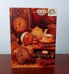Clocks Prestige Random House 1000 Piece Jigsaw Puzzle 20 X 27 Vintage New. Fixed Price $19.00.