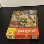 Songbird Symphony Springbok 500 Pc Jigsaw Puzzle Open Box New. Fixed Price $12.00.