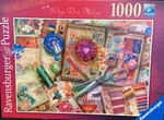 Ravensburger 1000 Pc Vintage Dress Making, Aimee Stewart 2022 Jigsaw Puzzle Rare. Fixed Price $26.00.