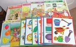 Lot 13 Vtg Cardboard Tray Puzzles Preschool Golden Patch Sesame Street. Fixed Price $25.00.