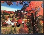 Blue Ribbon 1000 Pc Jigsaw Puzzle Small Church And Barn Town Vintage New Sealed. Fixed Price $10.00.