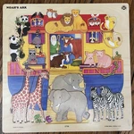 Small World Toys Noah's Ark Vintage Jigsaw Puzzle X11.5 1999 2706 Complete. Fixed Price $29.99.