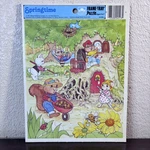 Springtime Golden Frame Tray Puzzle 4513B-3 Vintage 1987. Fixed Price $8.99.